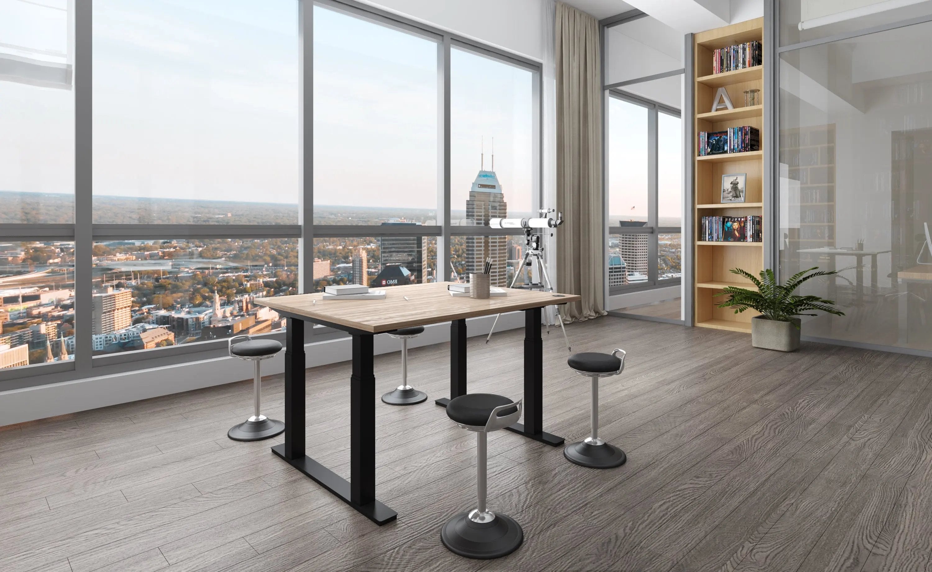 hæve sænkebord med 4 motorer