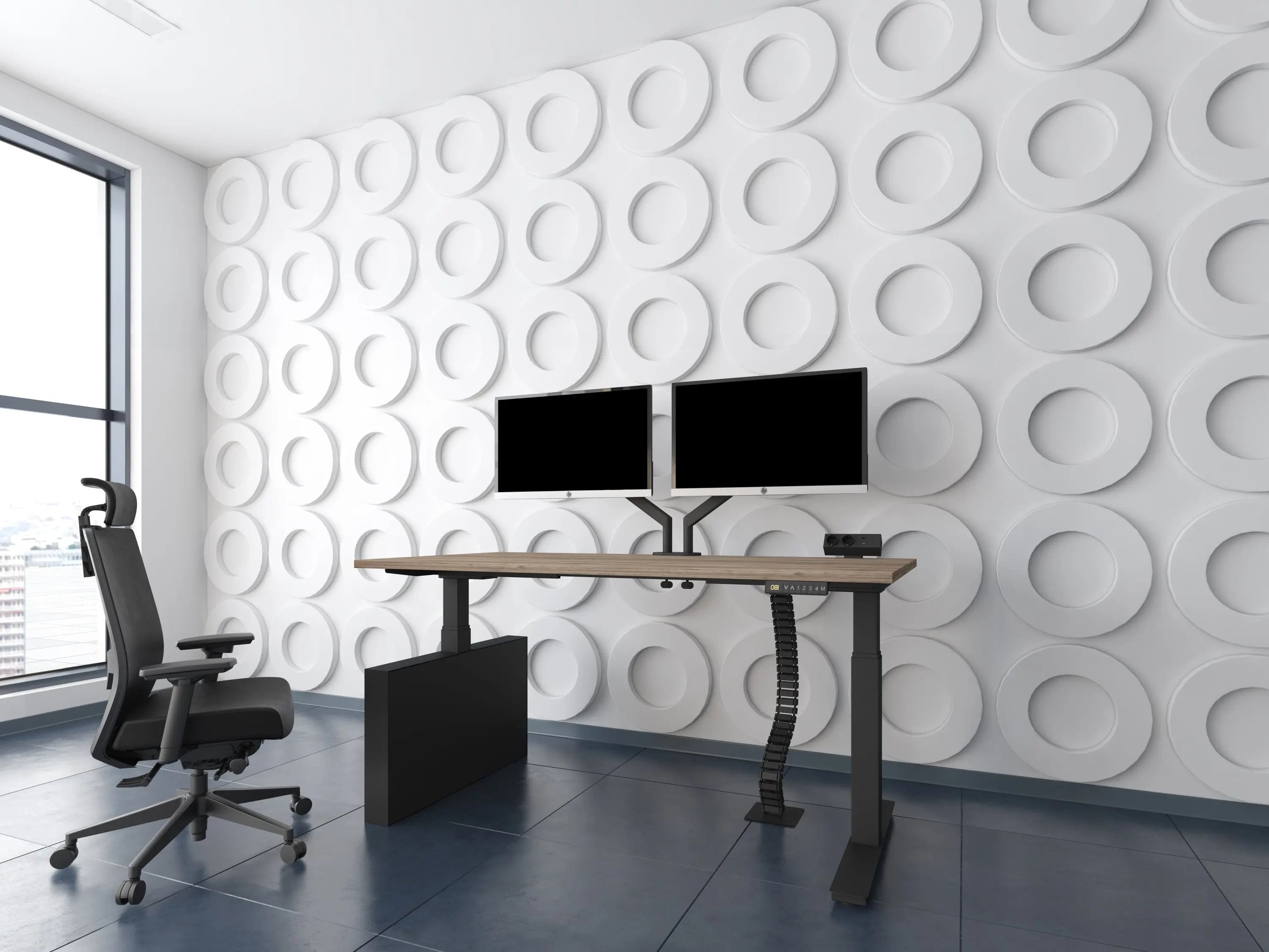 Kabelsamler til hæve sænkeborde Aoke Kabelsamler