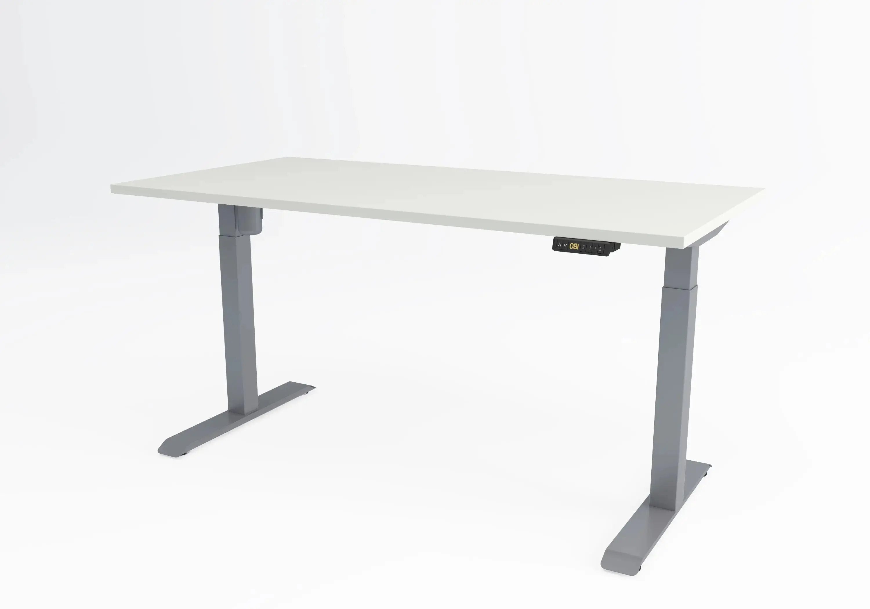 Drive single motor desk aluminium stel Aoke hæve sænkebord