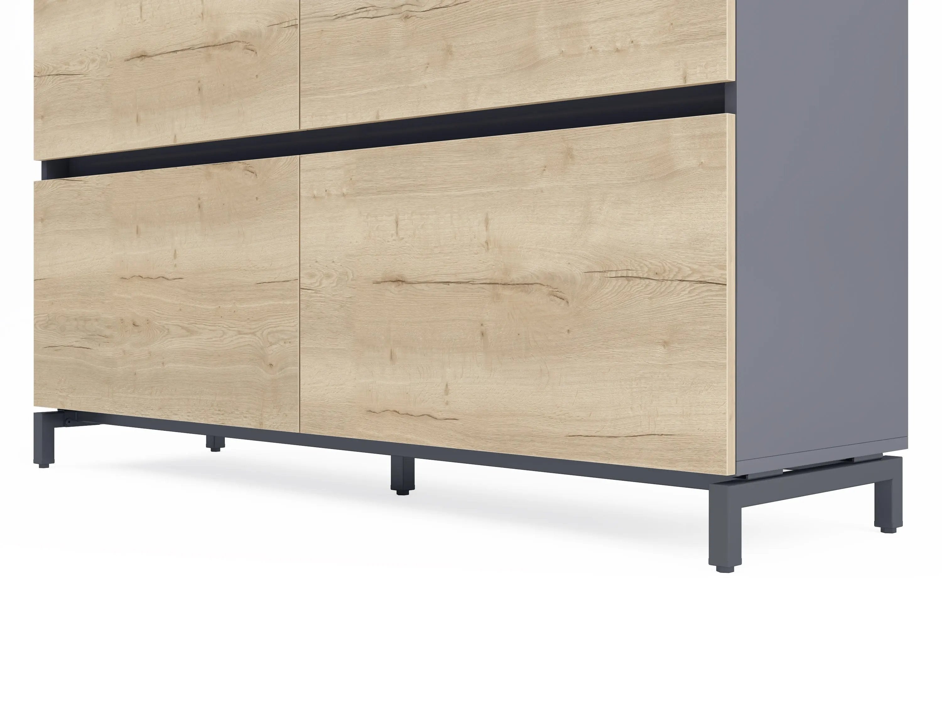 Eksklusivt højskab – eksklusiv opbevaring til kontoret Aoke Lounge og opbevaring