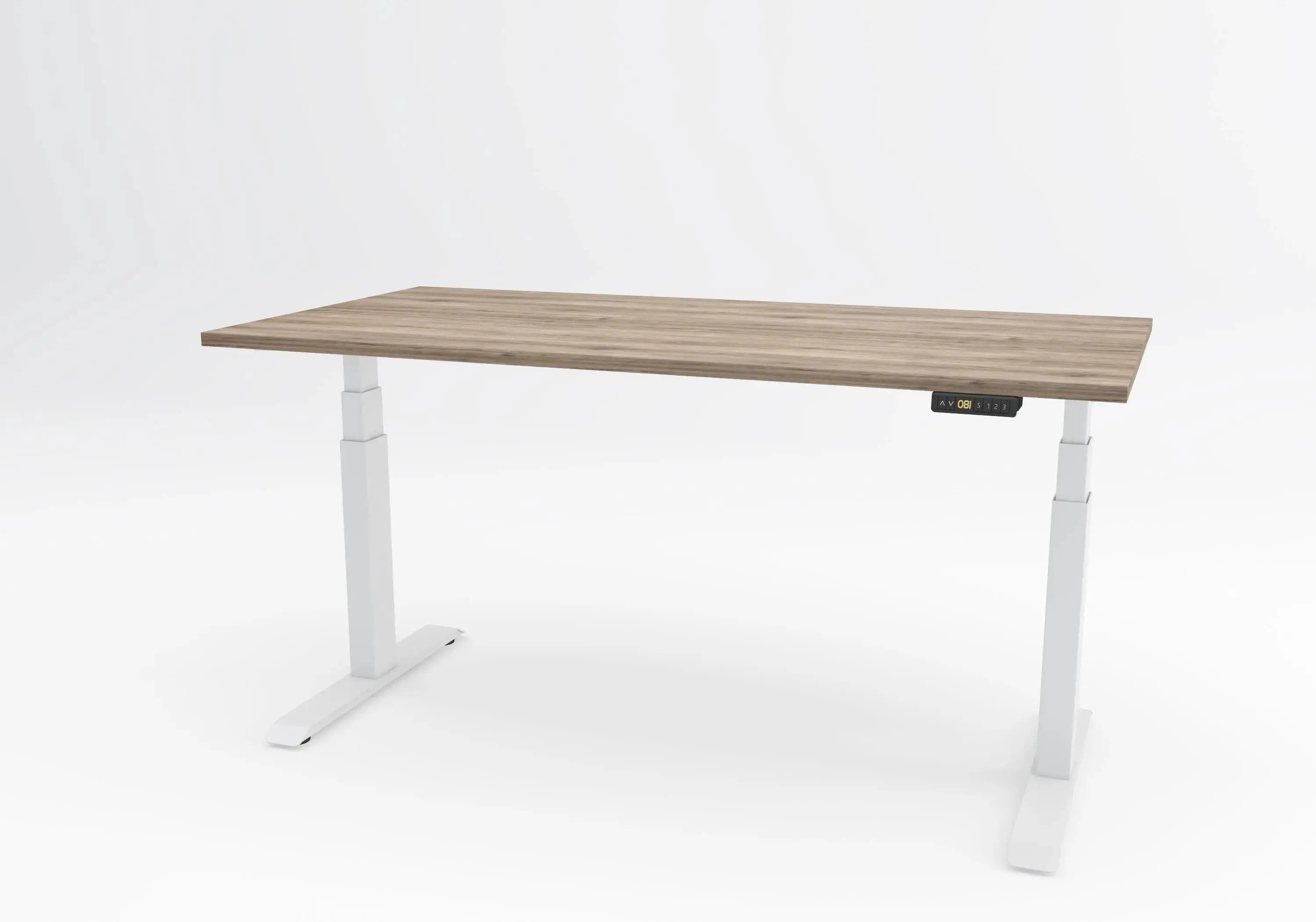 move hæve sænkebord hvidt stel Min butik