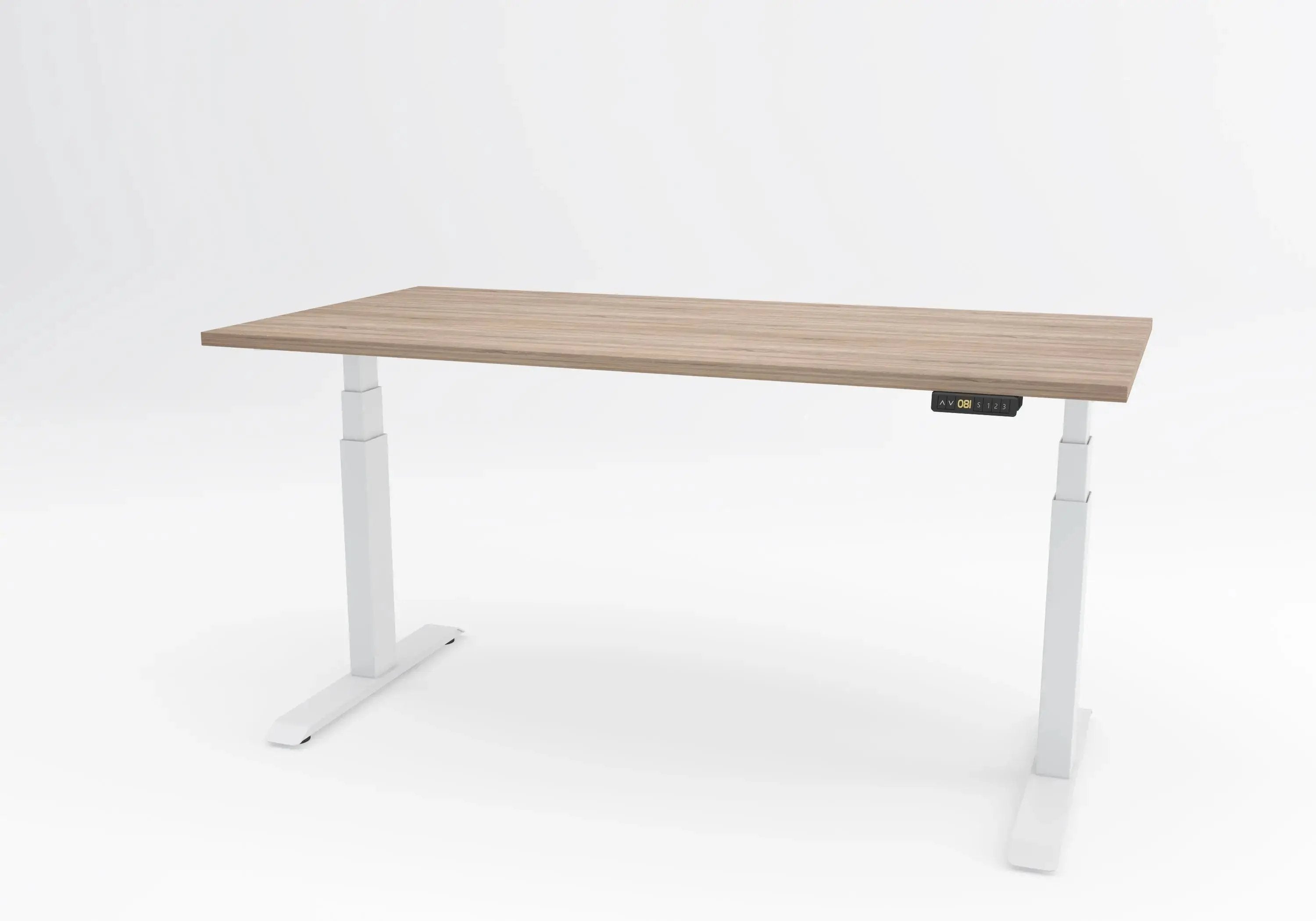 move hæve sænkebord hvidt stel Min butik