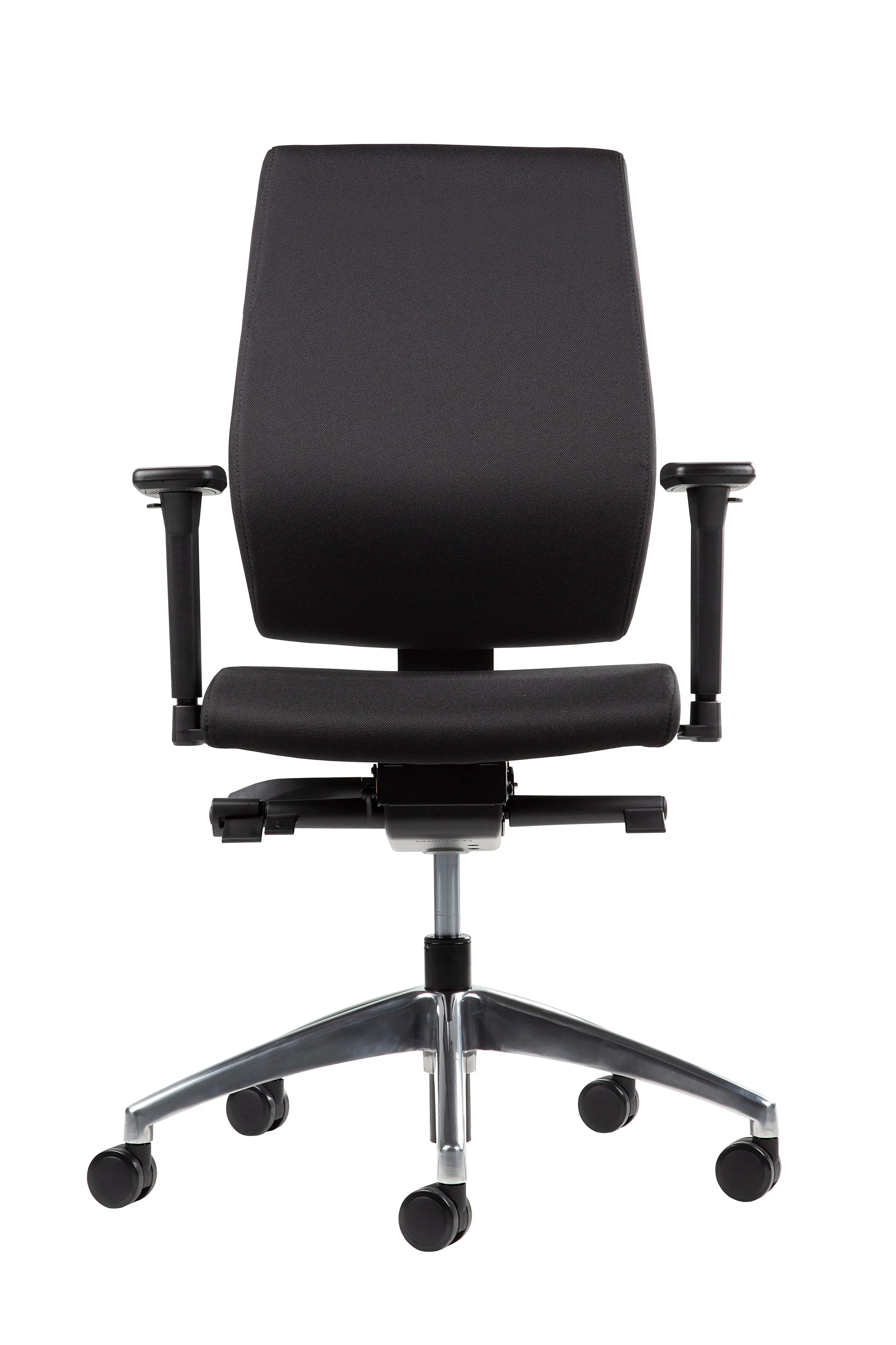 Profi ergonomisk kontorstol med høj ryg i chrome Sedia Verde Ergonomisk kontorstol