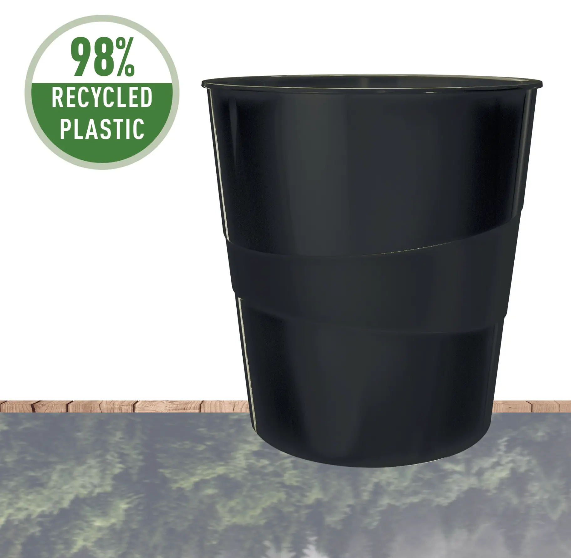 Leitz Recycle Papirkurv – 15L, Miljøvenlig og Robust