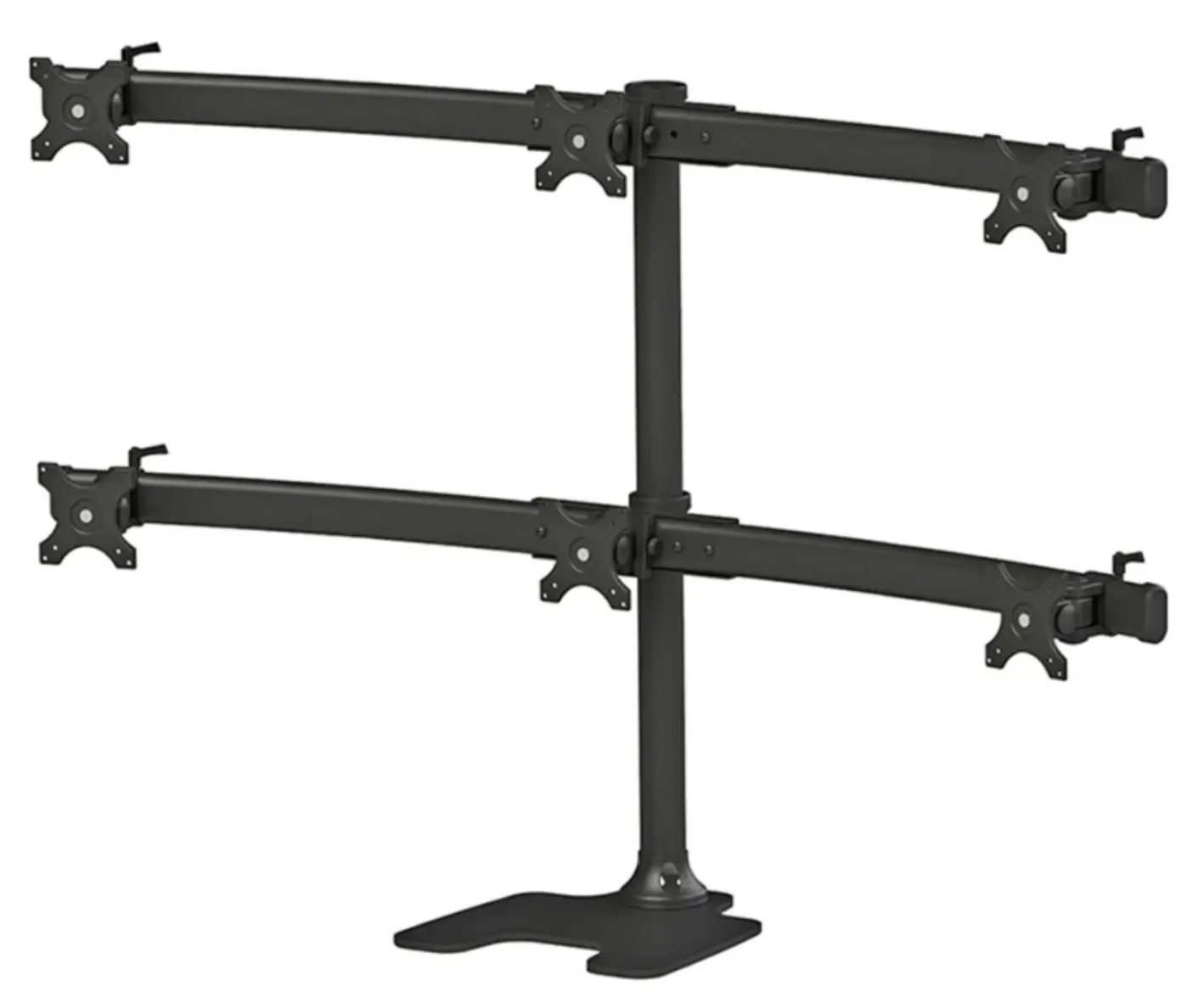 Neomounts FPMA-D700DD6 – Stativ til 6 LCD Displays Newstar tilbehør til hæve sænkeborde