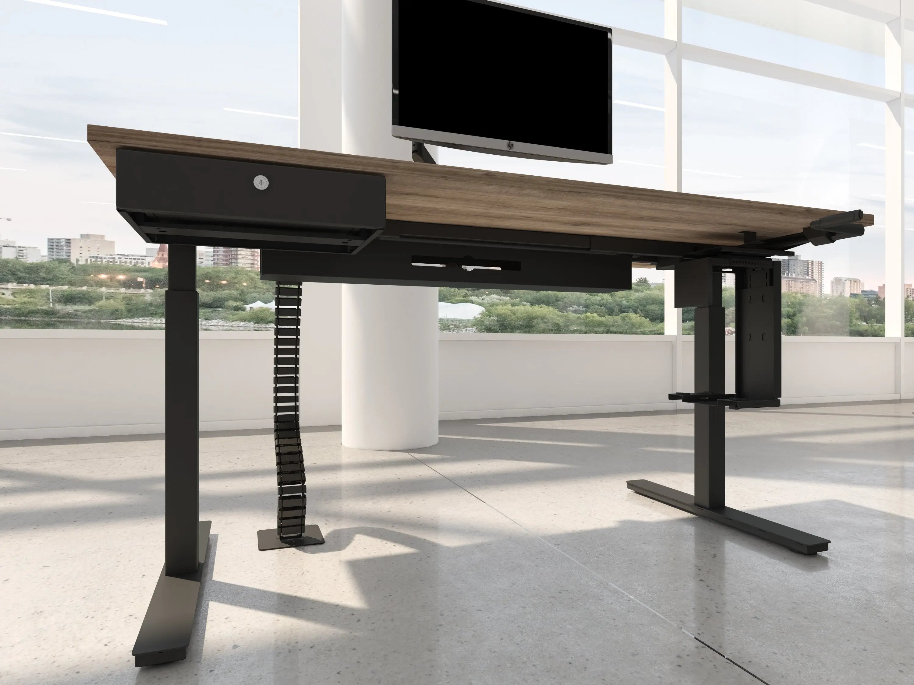 Kabelsamler til hæve sænkeborde Aoke Kabelsamler