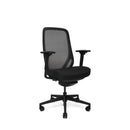 Glory kontorstol i sort Sedia Verde Ergonomisk kontorstol