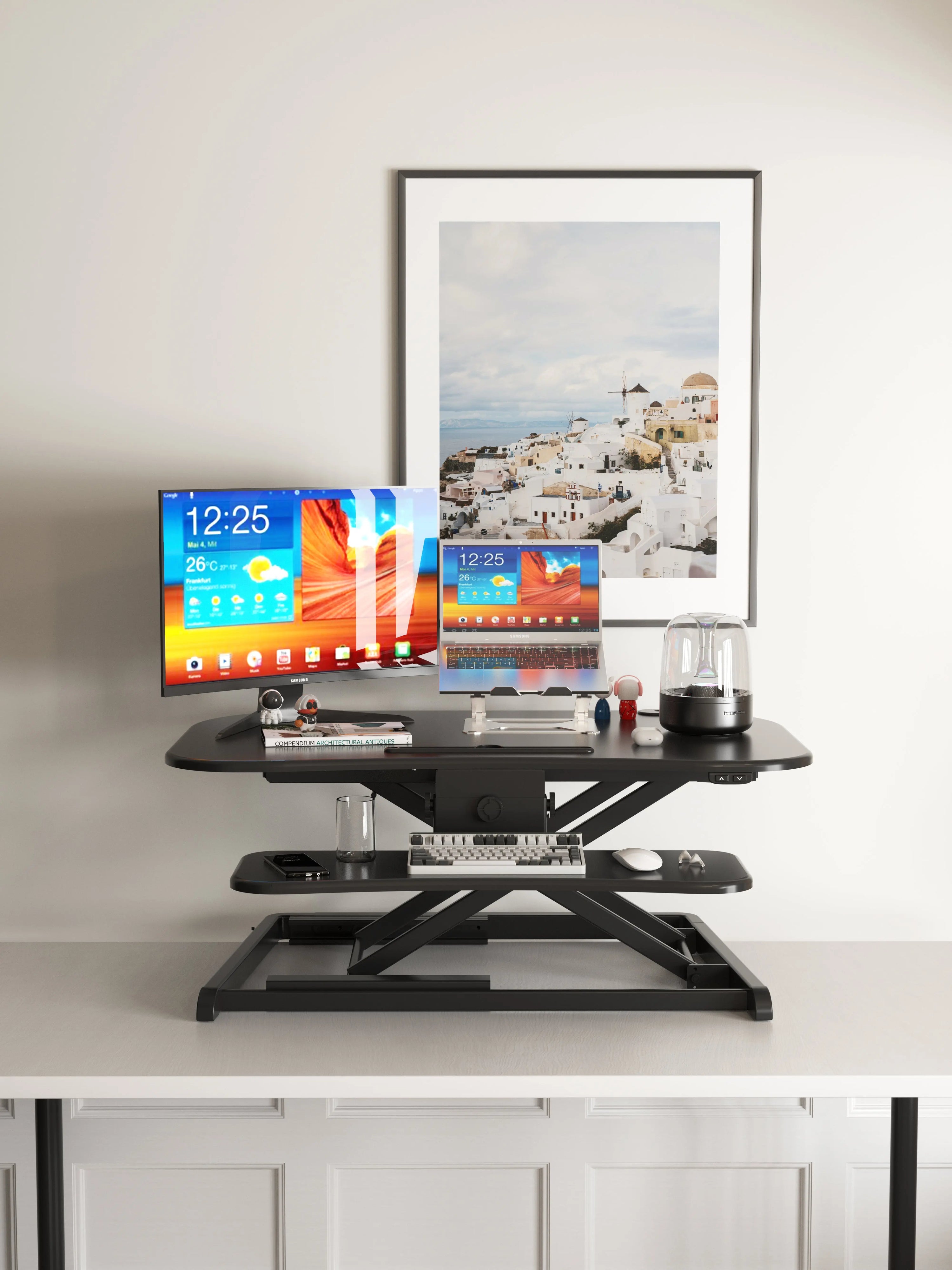 Professionel hæve/sænke desk riser
