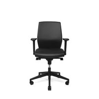 Basic ergonomisk kontorstol i kunstlæder Sedia Verde Ergonomisk kontorstol