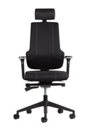 Comfy ergonomisk kontorstol med nakkestøtte Sedia Verde Ergonomisk kontorstol
