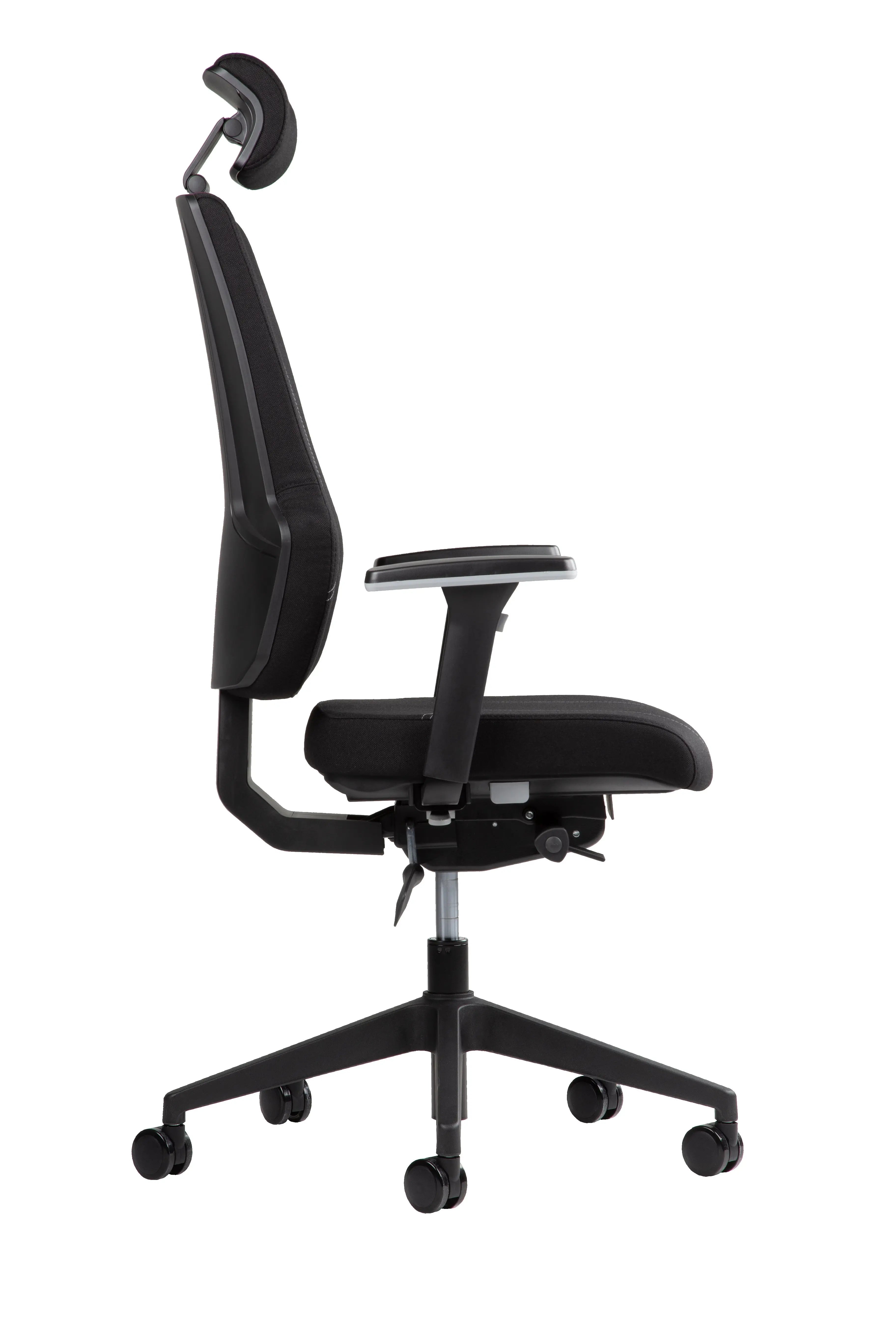 Comfy ergonomisk kontorstol med nakkestøtte Sedia Verde Ergonomisk kontorstol