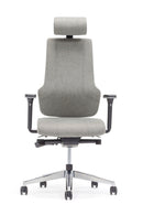 Comfy ergonomisk kontorstol med nakkestøtte Sedia Verde Ergonomisk kontorstol