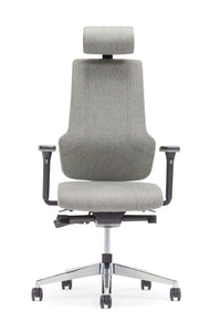 Comfy ergonomisk kontorstol med nakkestøtte Sedia Verde Ergonomisk kontorstol