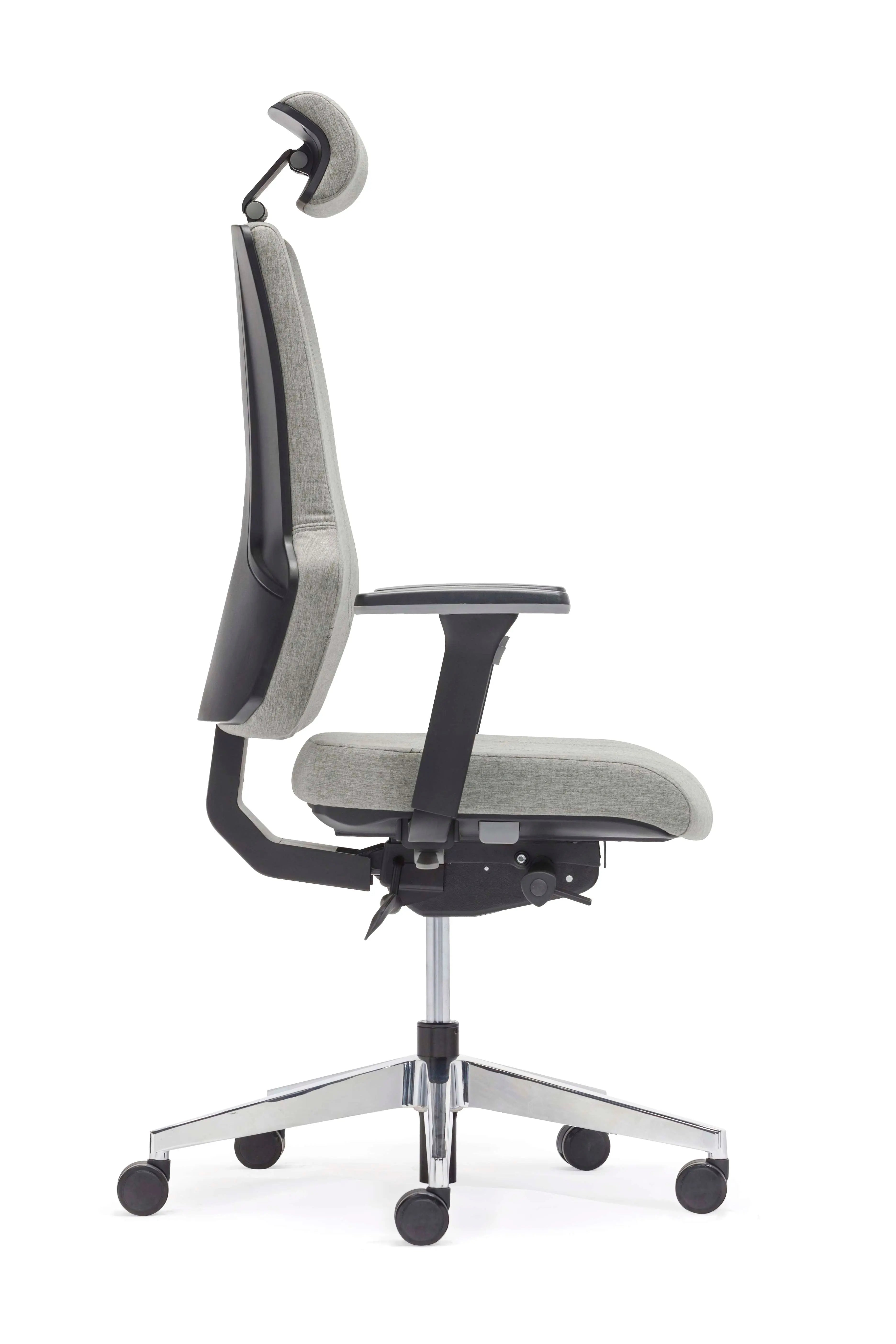 Comfy ergonomisk kontorstol med nakkestøtte Sedia Verde Ergonomisk kontorstol