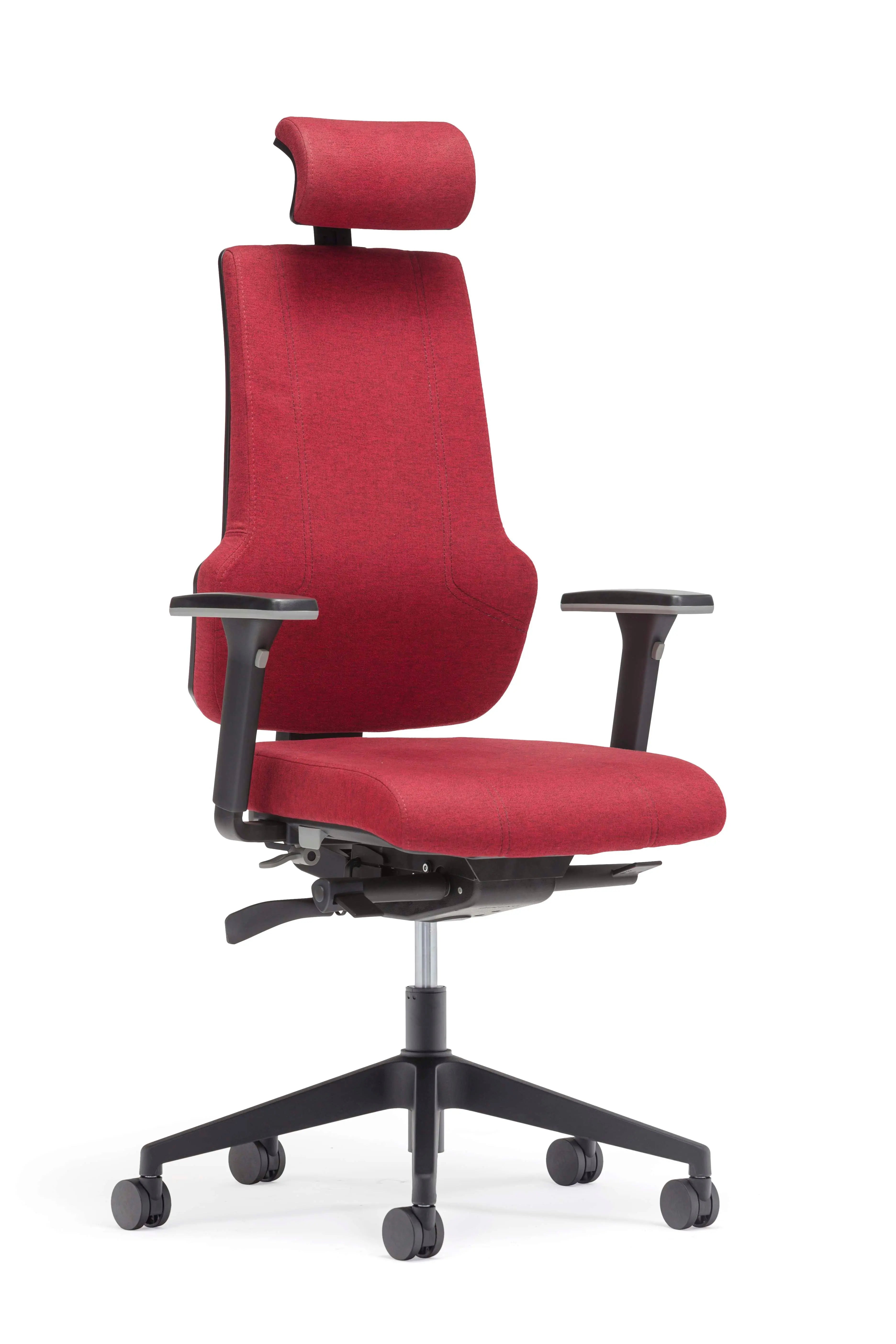 Comfy ergonomisk kontorstol med nakkestøtte Sedia Verde Ergonomisk kontorstol