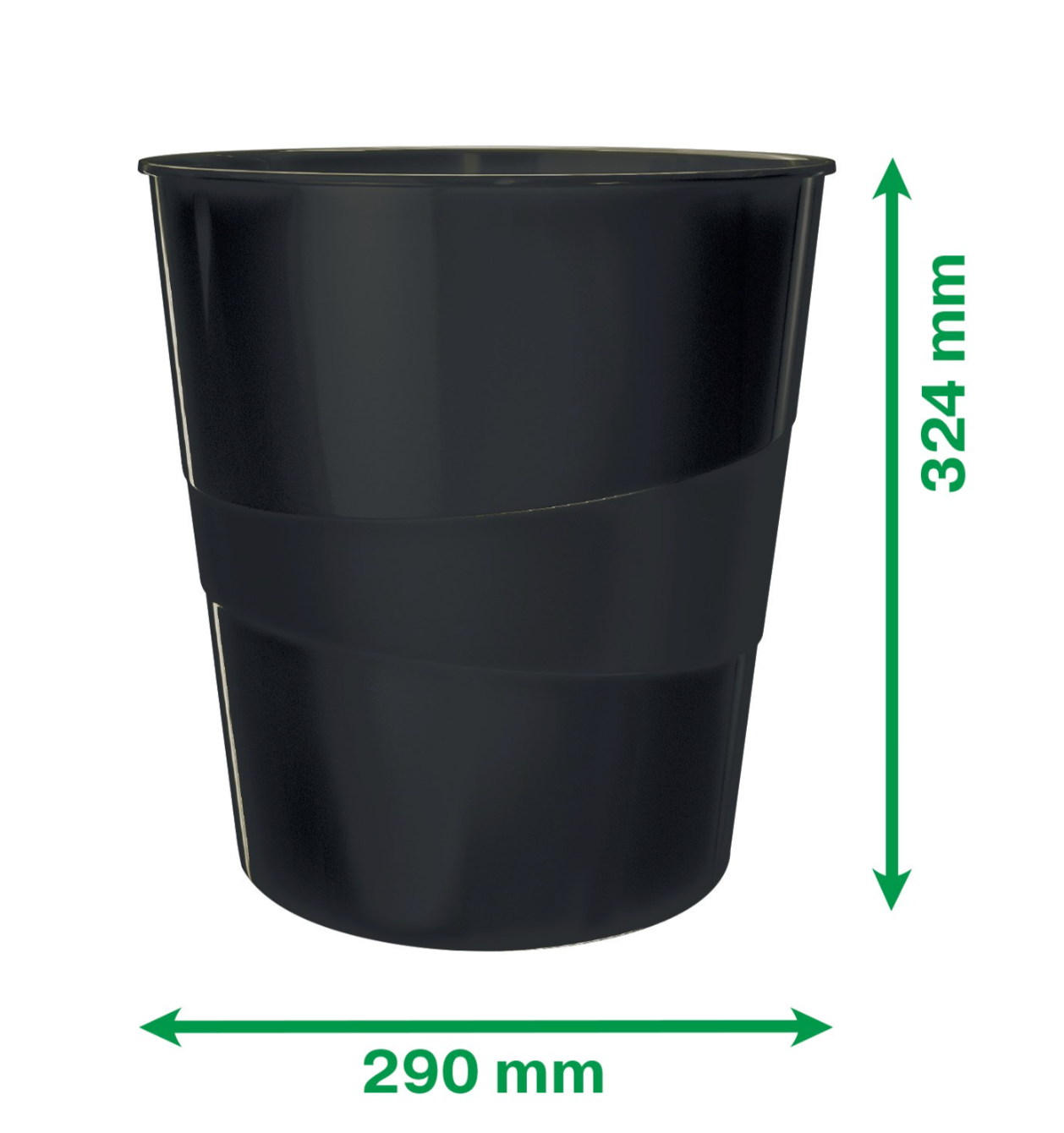 Leitz Recycle Papirkurv – 15L, Miljøvenlig og Robust