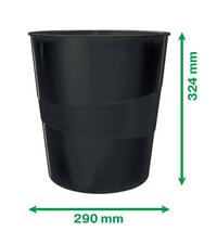 Leitz Recycle Papirkurv – 15L, Miljøvenlig og Robust