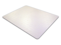 Floortex PVC Stoleunderlag 90 x 120 cm – Til Tynde Tæpper (op til 6 mm)