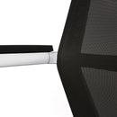 Sledge mødestol i chrome Sedia Verde mødestol