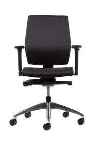 Profi ergonomisk kontorstol i chrome Sedia Verde Ergonomisk kontorstol