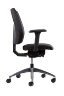 Profi ergonomisk kontorstol i chrome Sedia Verde Ergonomisk kontorstol