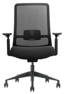 Vane kontorstol i sort Sedia Verde Ergonomisk kontorstol