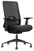 Vane kontorstol i sort Sedia Verde Ergonomisk kontorstol